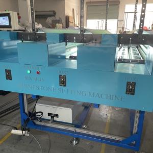 China XINLYN 6 Colors Paperless Rhinestone Setting Transfer fushing Machine 1600MM 2000MM 